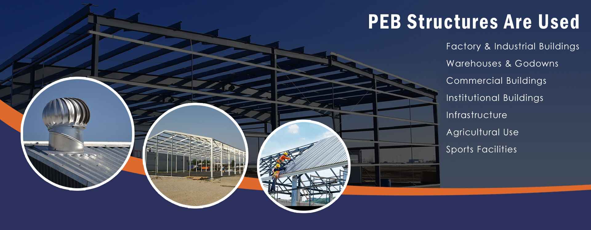 Industrial roofing sheets