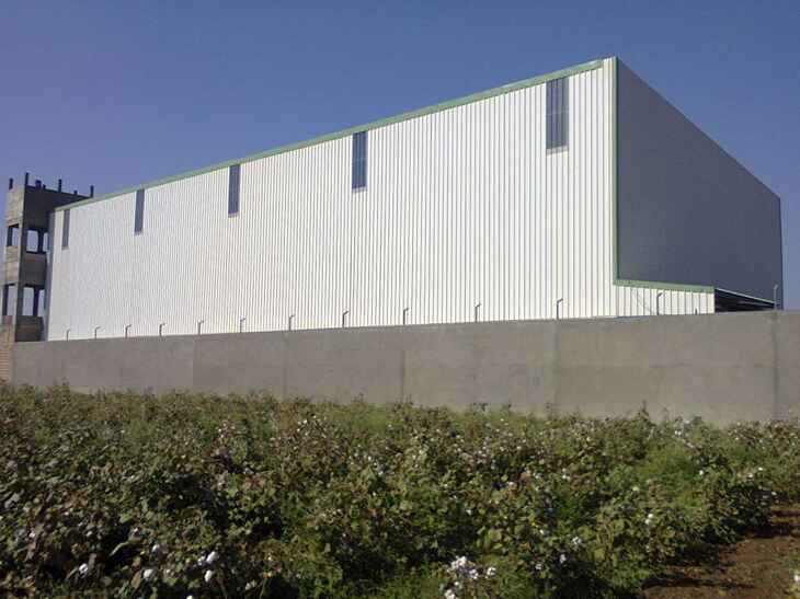 galvanized C and Z purlins
